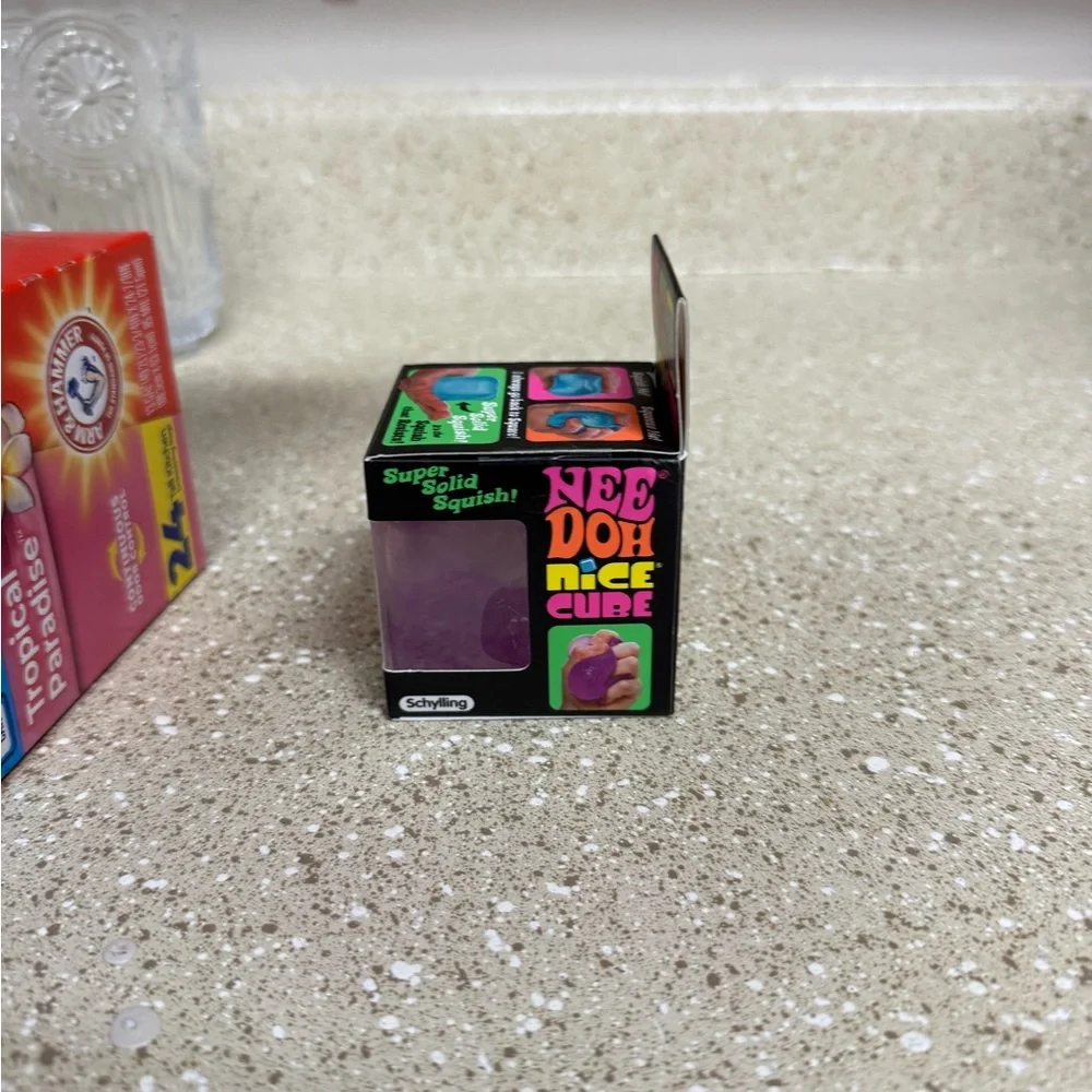 Nice Cube Purple Super Solid Squish Toy